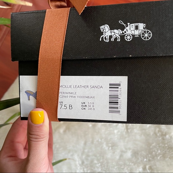 ‼️ SOLD‼️ Coach Mollie Sandals/ kitten heels ✨✨ - Picture 15 of 15